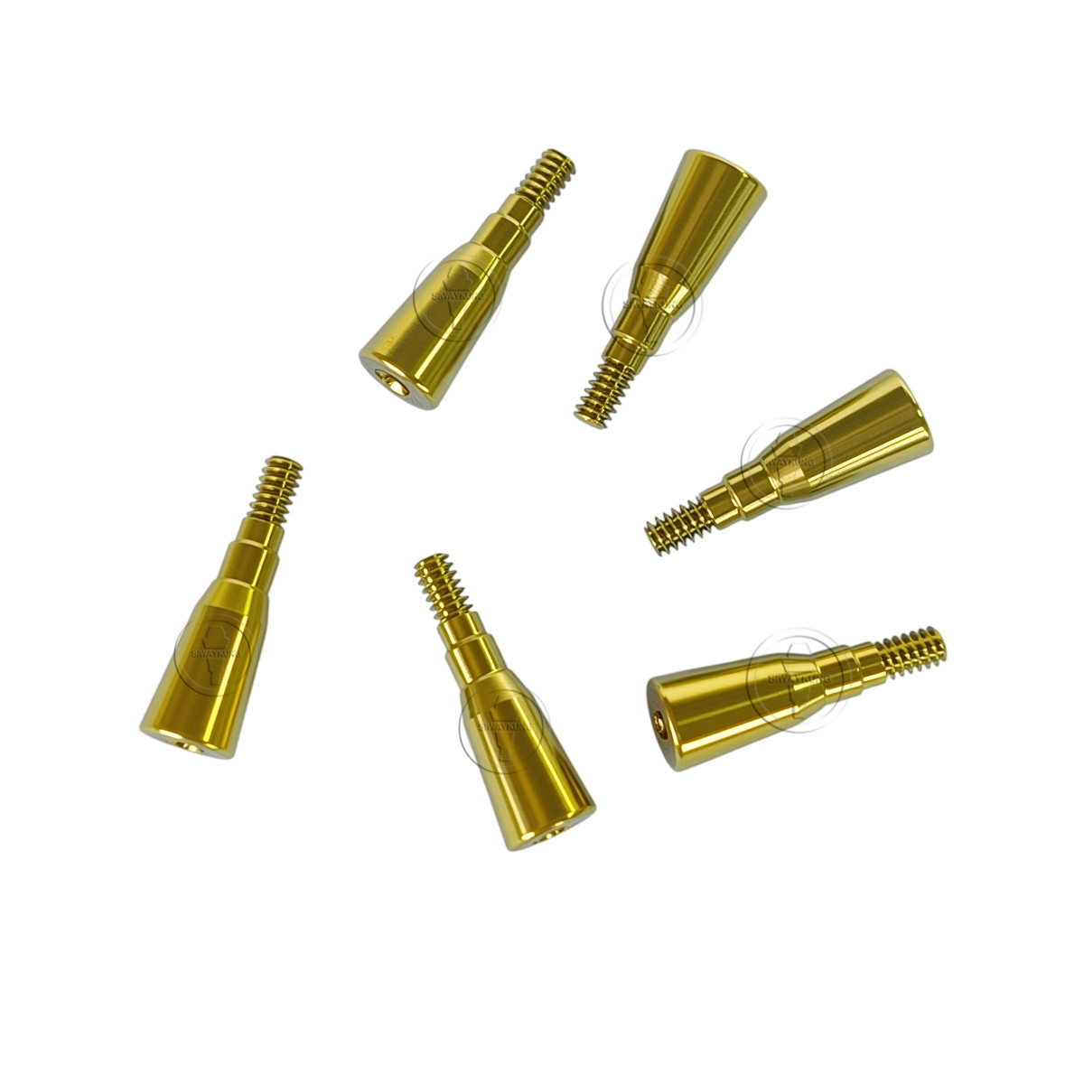 20 pcs Dental healing abutment gingiva formers fits to ITI Straumann NC