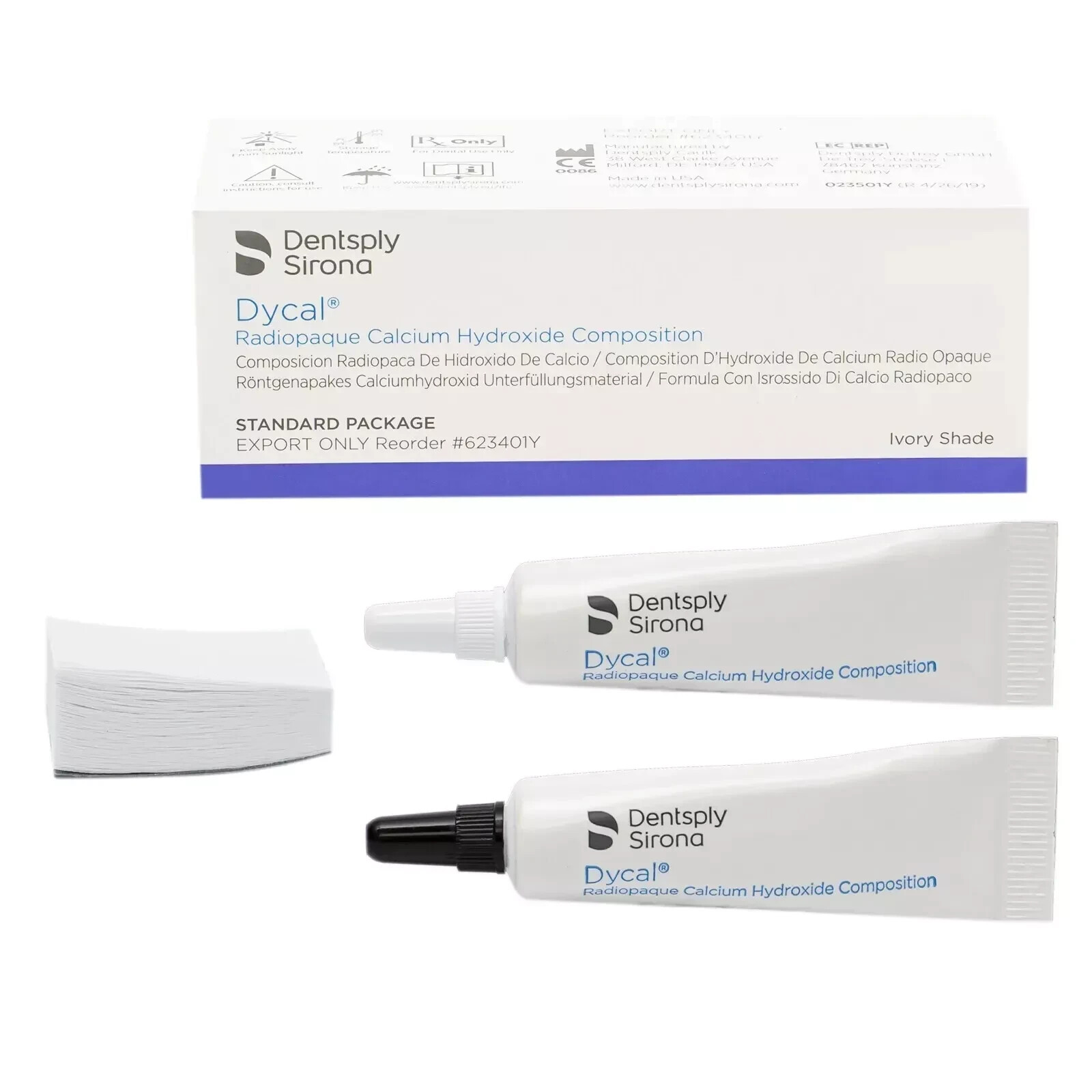 Dycal Ivory Dentin Radiopaque Calcium Hydroxide Dental Pulp Capping