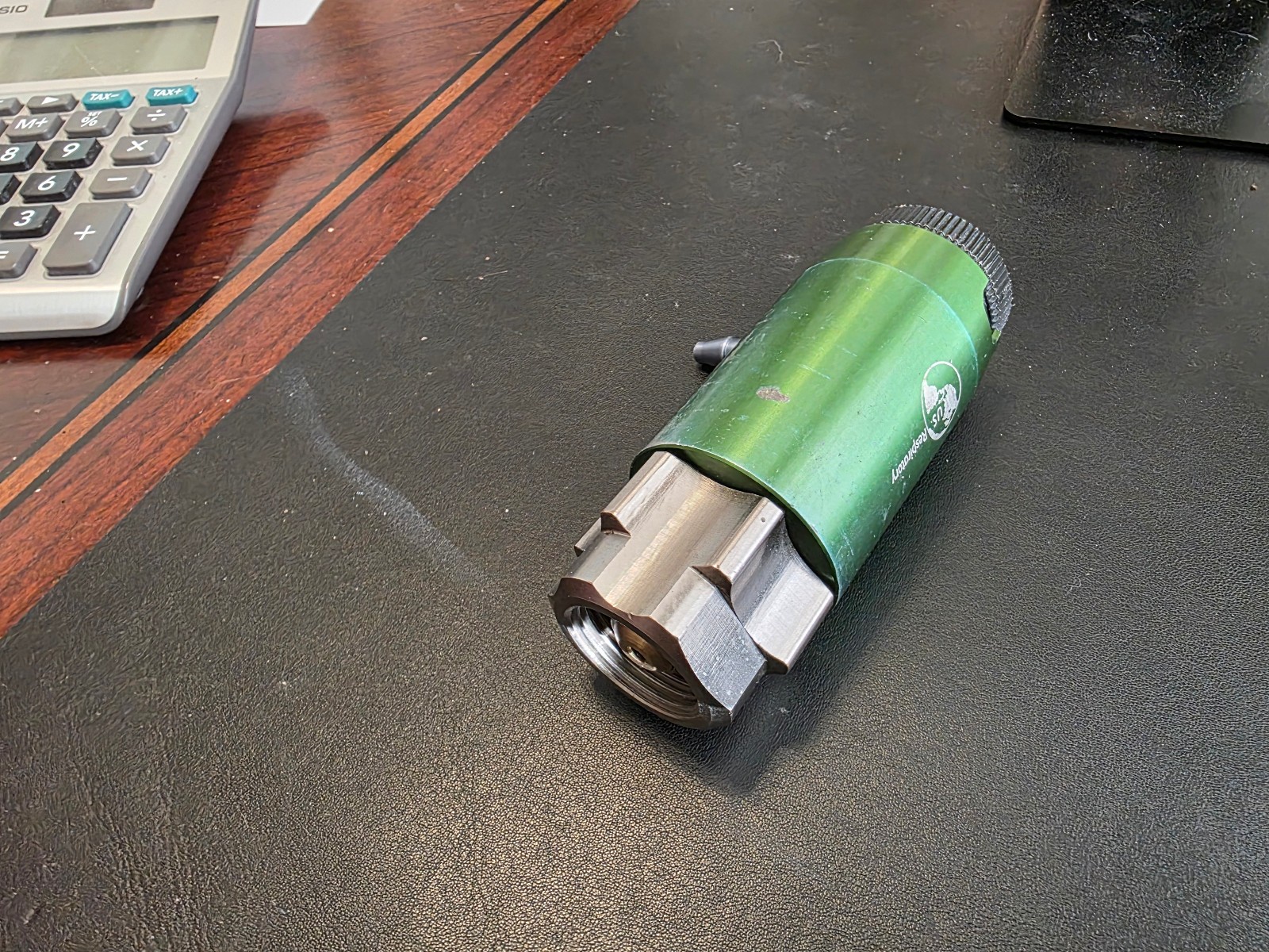 U.S. Respiratory Mini Oxygen Regulator, 0-8 LPM, CGA 540 Connection P/N 15081UM