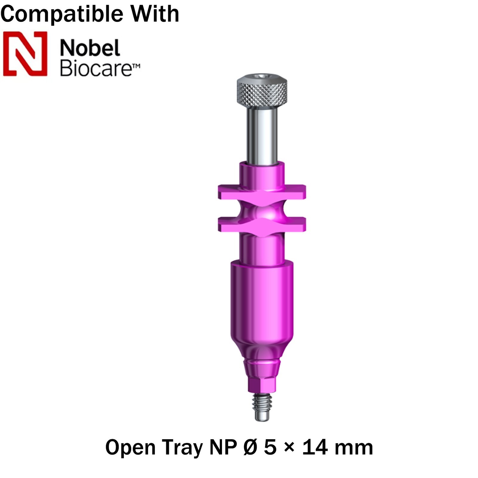 Dental Impression Transfer Coping Open Closed Tray Analog NP RP fit Nobel Active