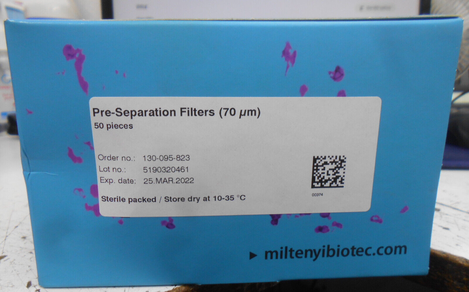 Miltenyi Biotec 130-095-823 Pre-Separation Filters (70 µm) Brand New, Sealed