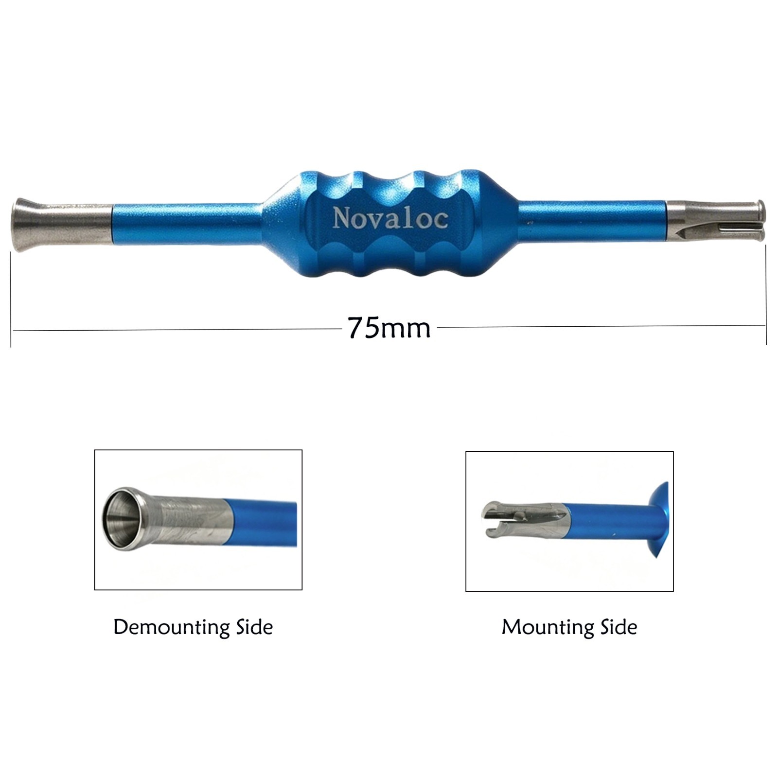 US Dental Novaloc Overdenture Retention Insert Mounting & Demounting Core Tool