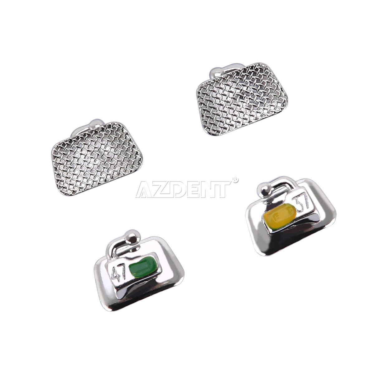 AZDENT Dental Orthodontic Buccal Tube 1st 2nd Molar MBT ROTH 022 Non-Convertible