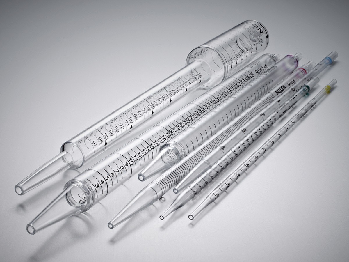 (1000/Cs) FALCON Advantage 2mL Polystyrene Serological Pipets w/ Plug 356507