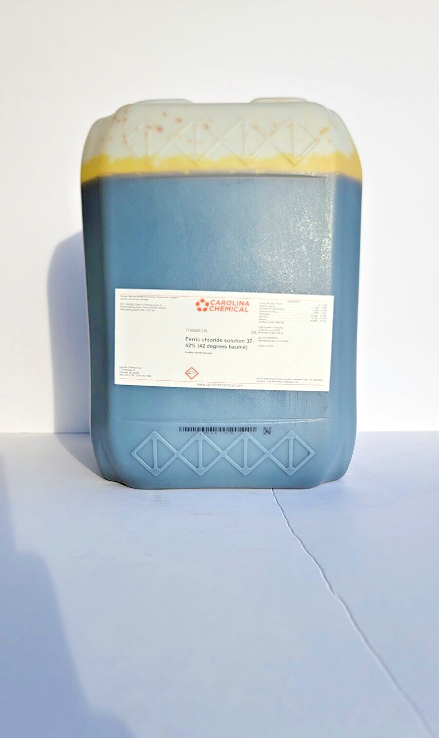 Ferric Chloride Solution Liquid Etchant 20 Liters / 5 Gallons PCB Etchant