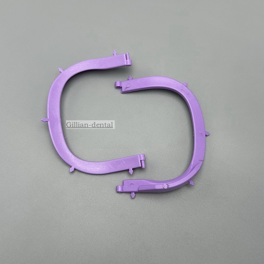 10pcs Dental Plastic Rubber Dam Frame Foldable Hager Light X-Ray Film Bracket