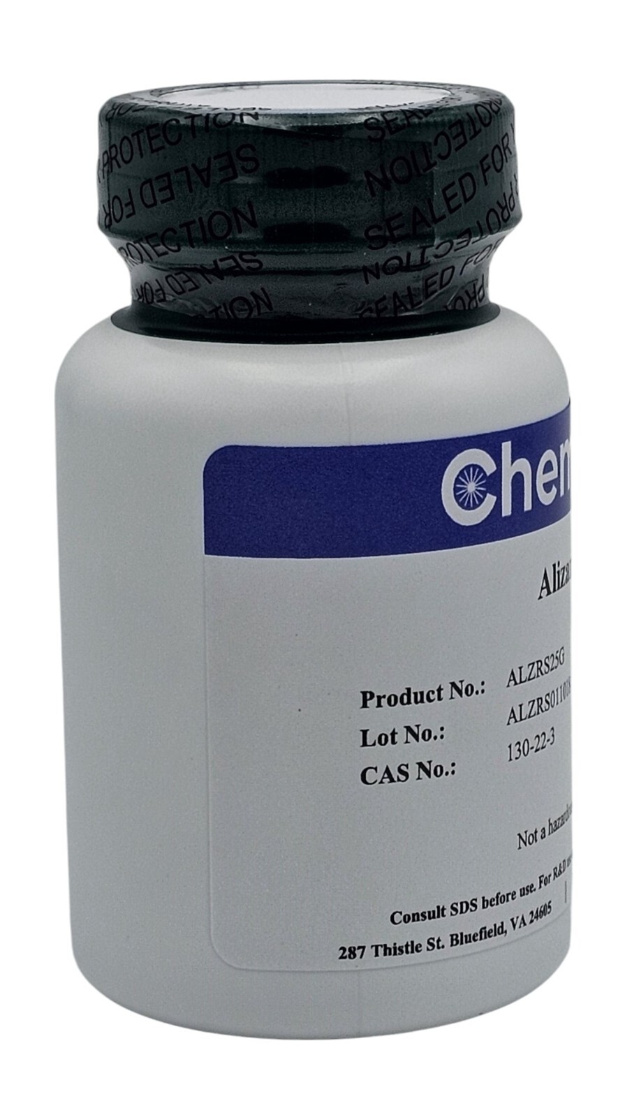 Alizarin Red S, 70+% (Dye Content), 25g