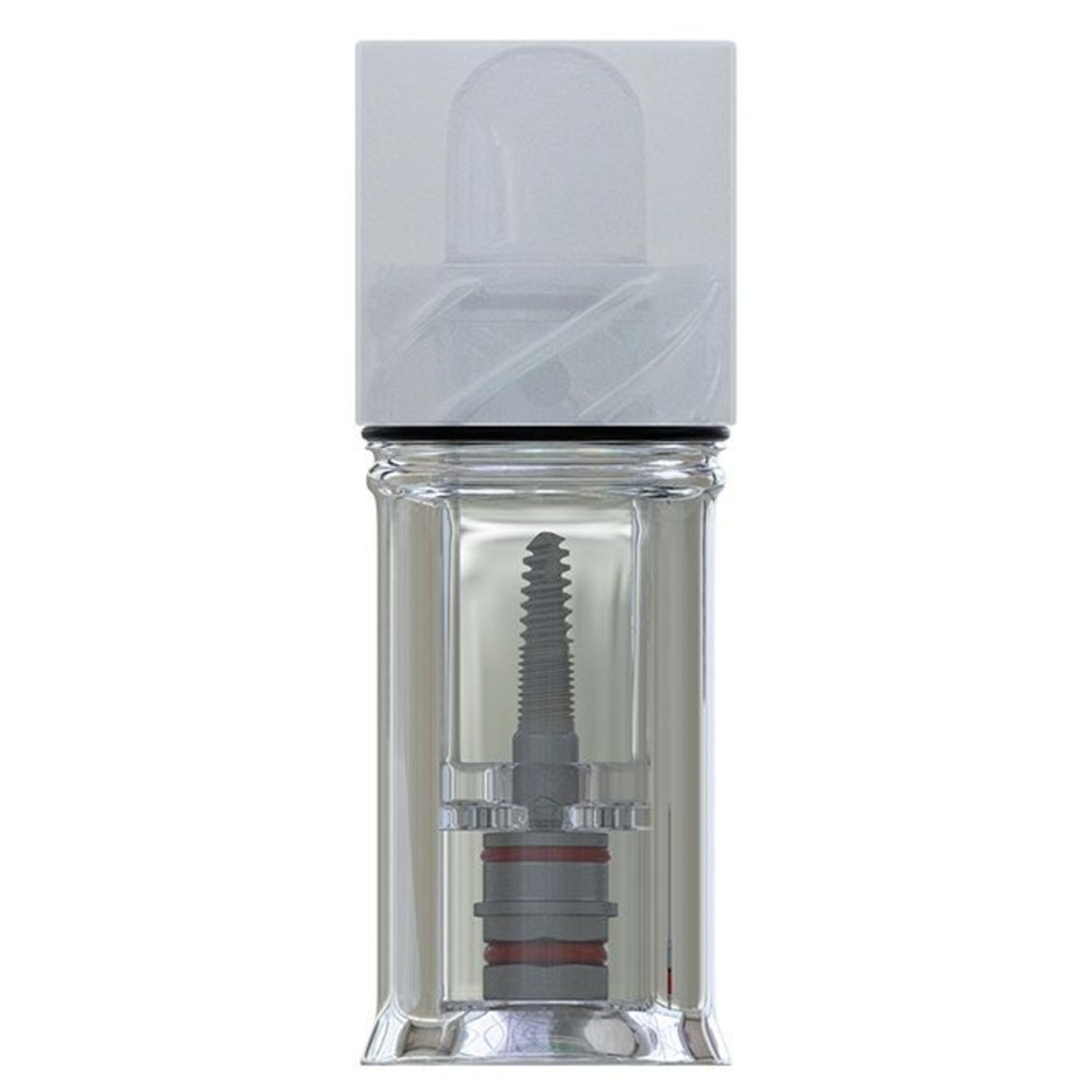 1pcs Dental Spiral Smart Dual Thread Fixture Int Hex 2.42mm Titanium Lab