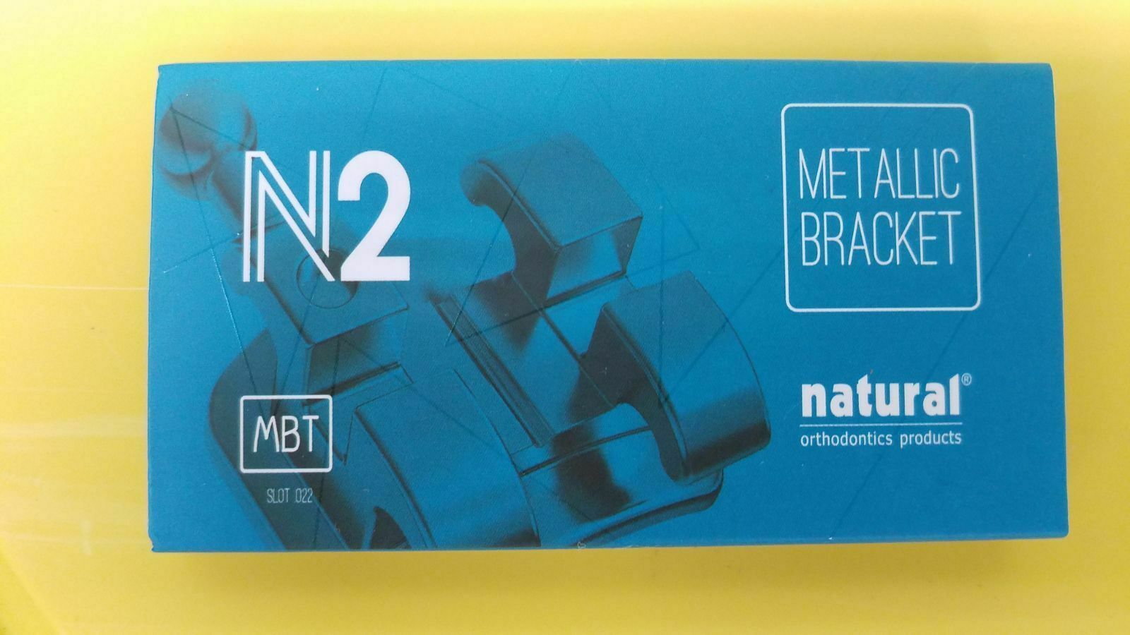 SET X 5 ORTHODONTIC BRACKET MBT .022” W/H 3,4,5 MIM MICROETCHED MESH BASE