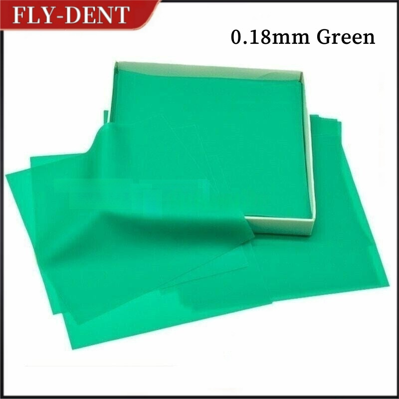 Dental Plastic Rubber Dam Template Adults Endodontic Rubber Natural Latex Sheets