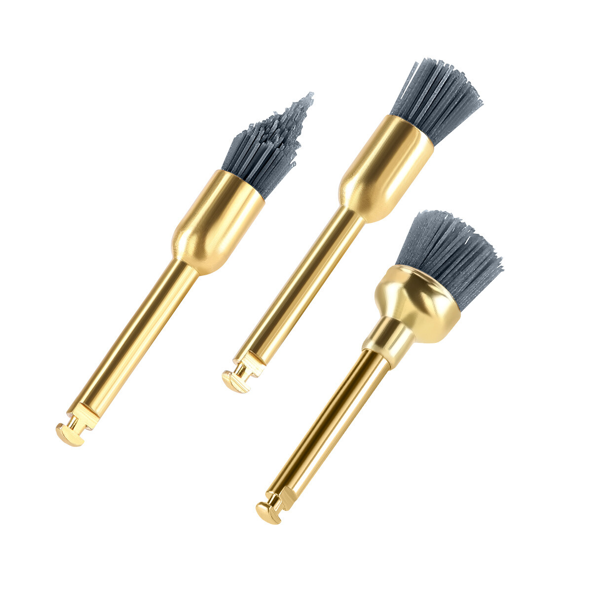 Dental Polishing Brush Bowl Brush Flat Type Polishing Polisher Prophy Brushes