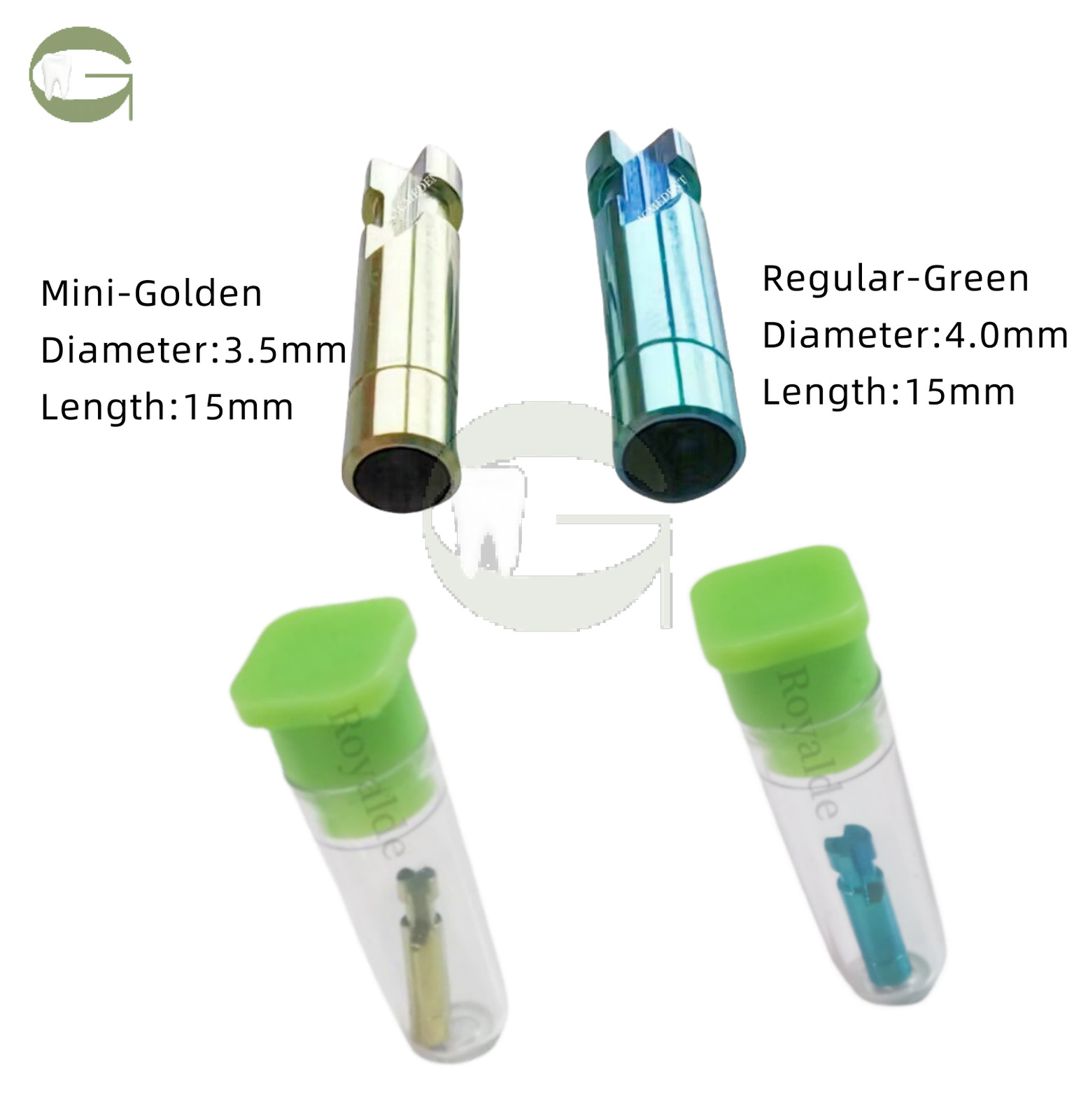 10x Dental U-Line Analog Mini ∅3.5/4.0 Transfer Replace Impression Fits Osstem