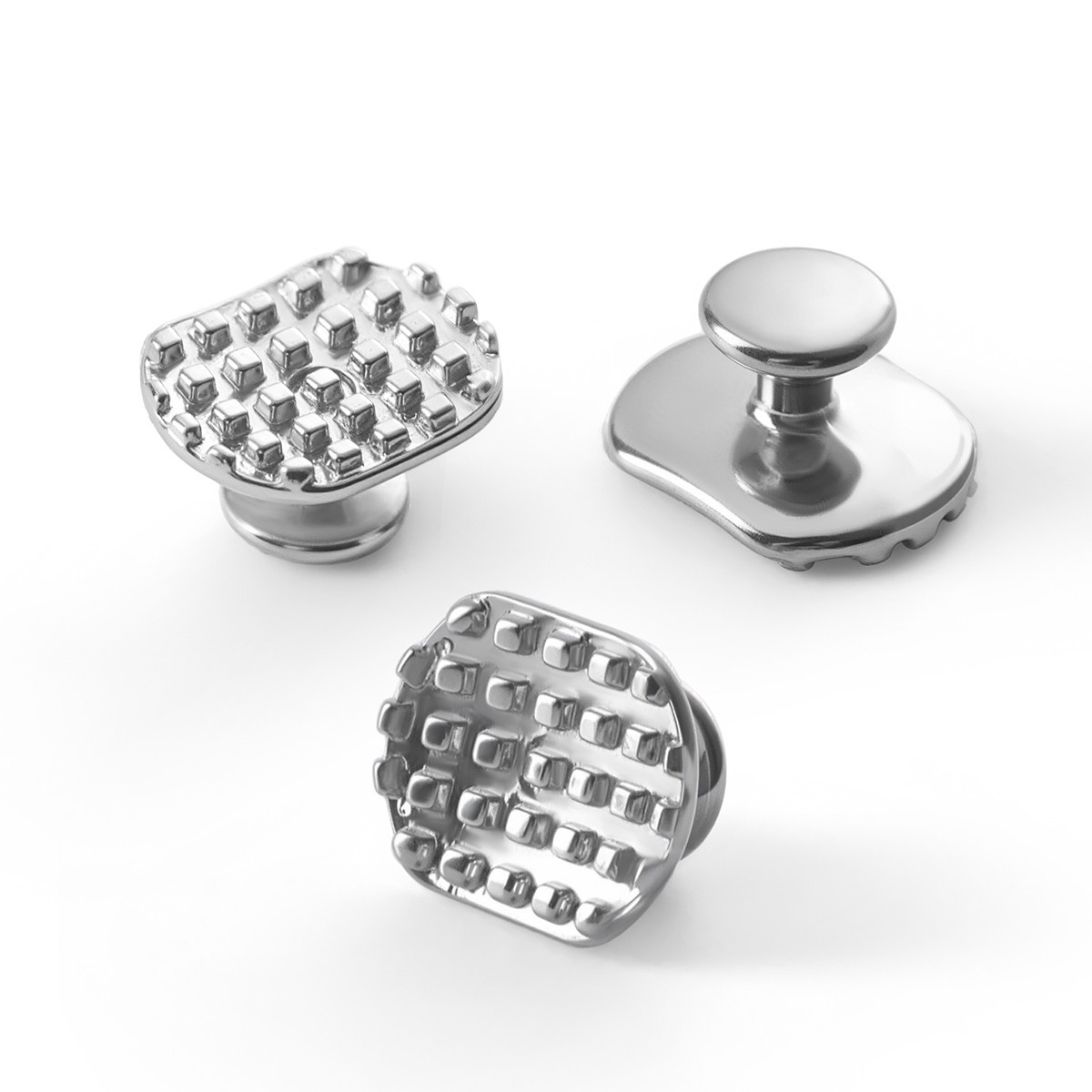 10pcs Dental Orthodontic Lingual Buttons Bondable for Bondable Rectangular Base