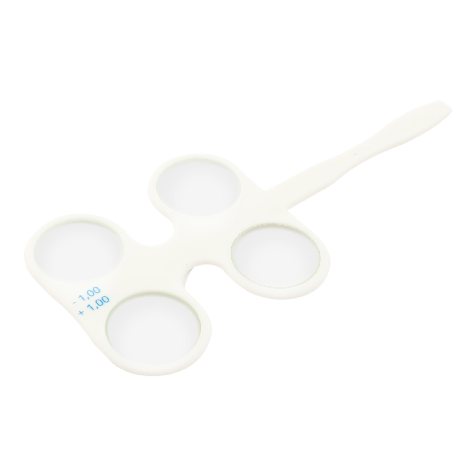 4Pc Optical Optometry Flip Trial Lens Flipper Handle Kit For Confirmation Test