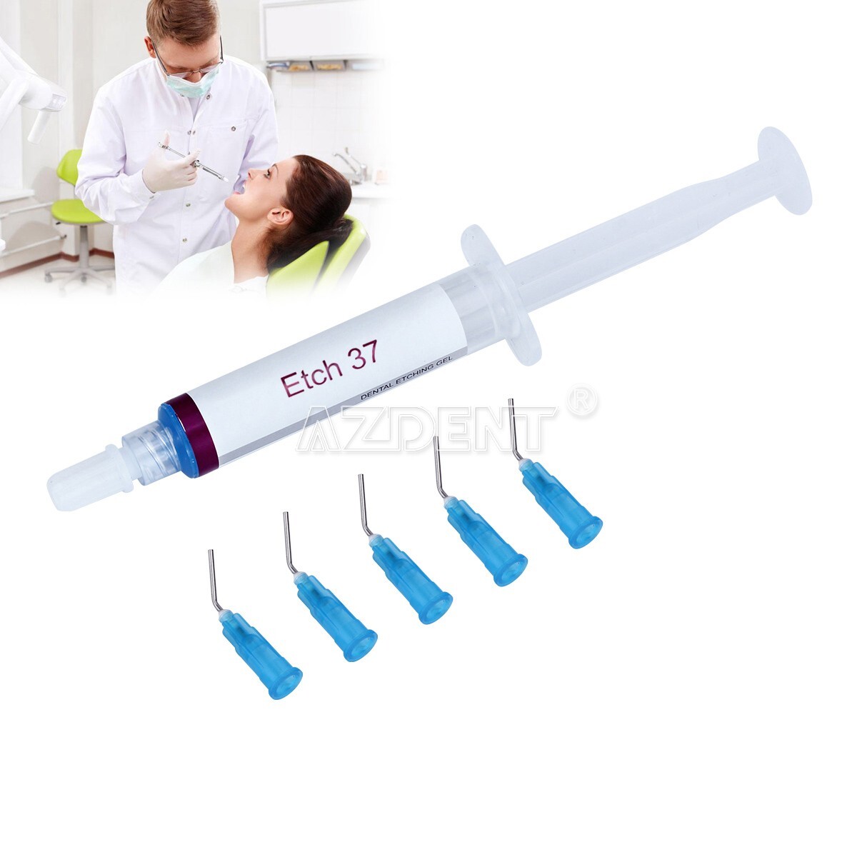 Dental Nano Composite Resin Flowable Light Cure/ Etching Gel /Bonding Adhesive