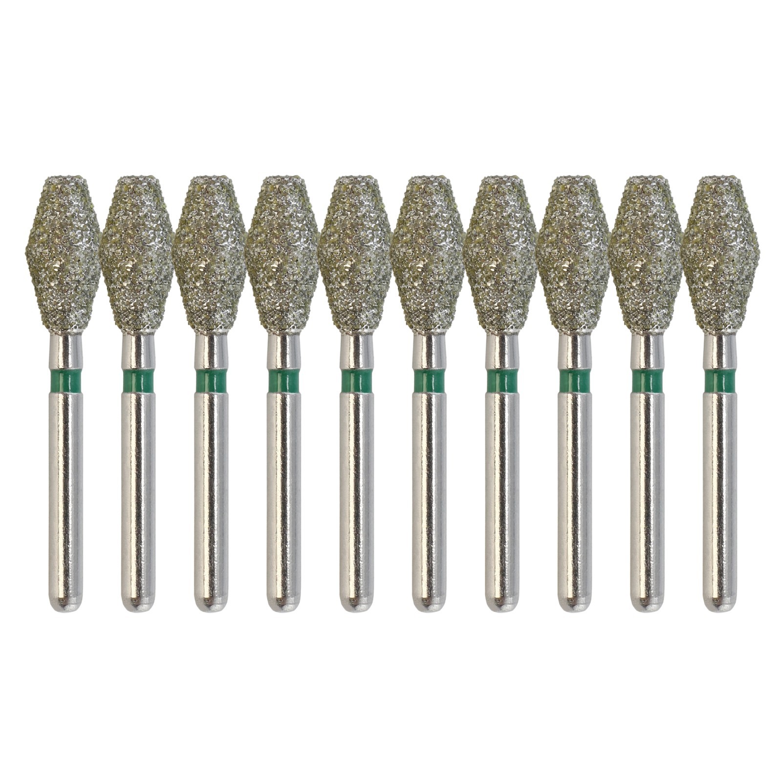 Dental Occlusal Barrel Diamond Burs 811-038C Bur Coarse FG High Speed Burr