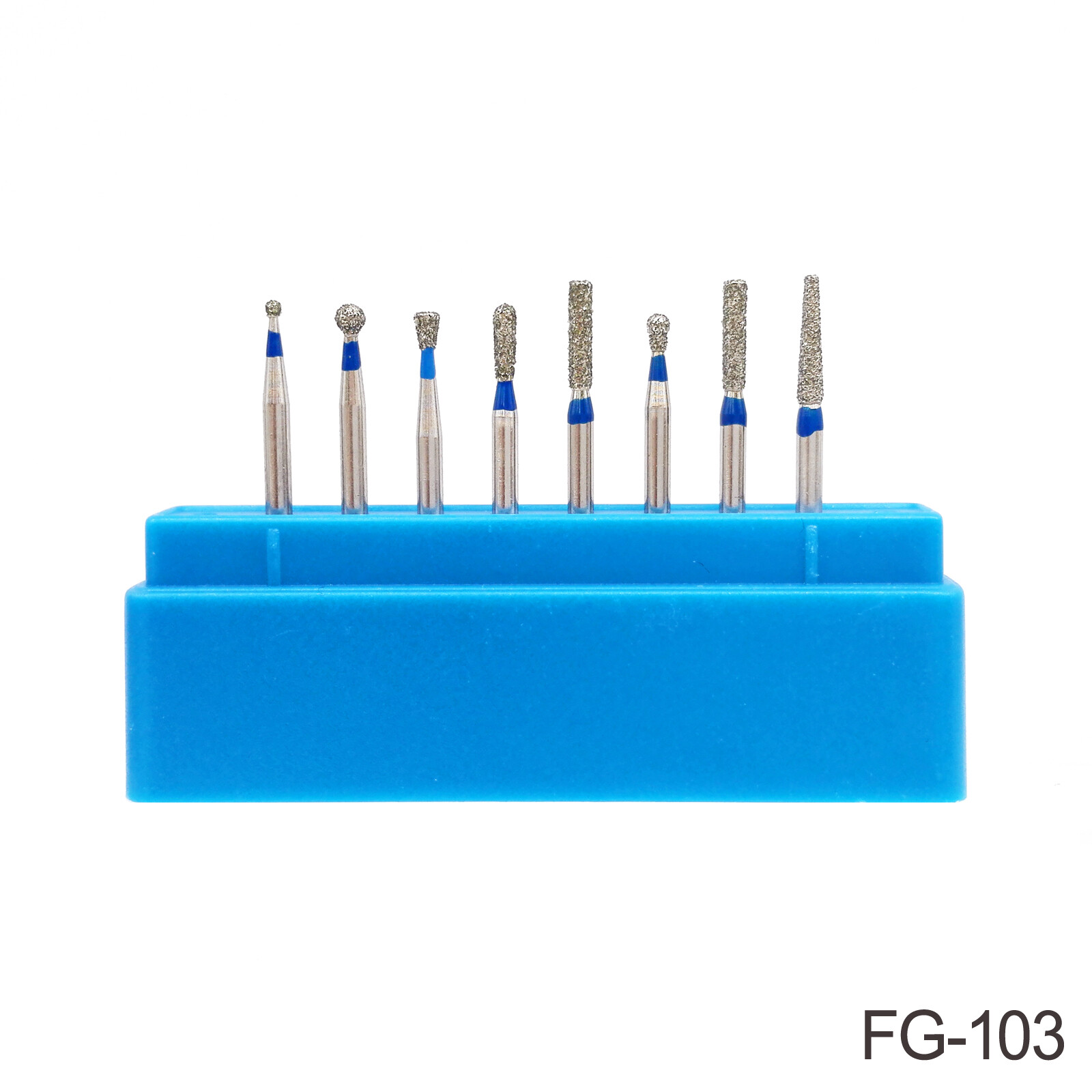 Dental Diamond Bur Composite Polishing Kit Cutter For High Speed Handpiece FG1.6