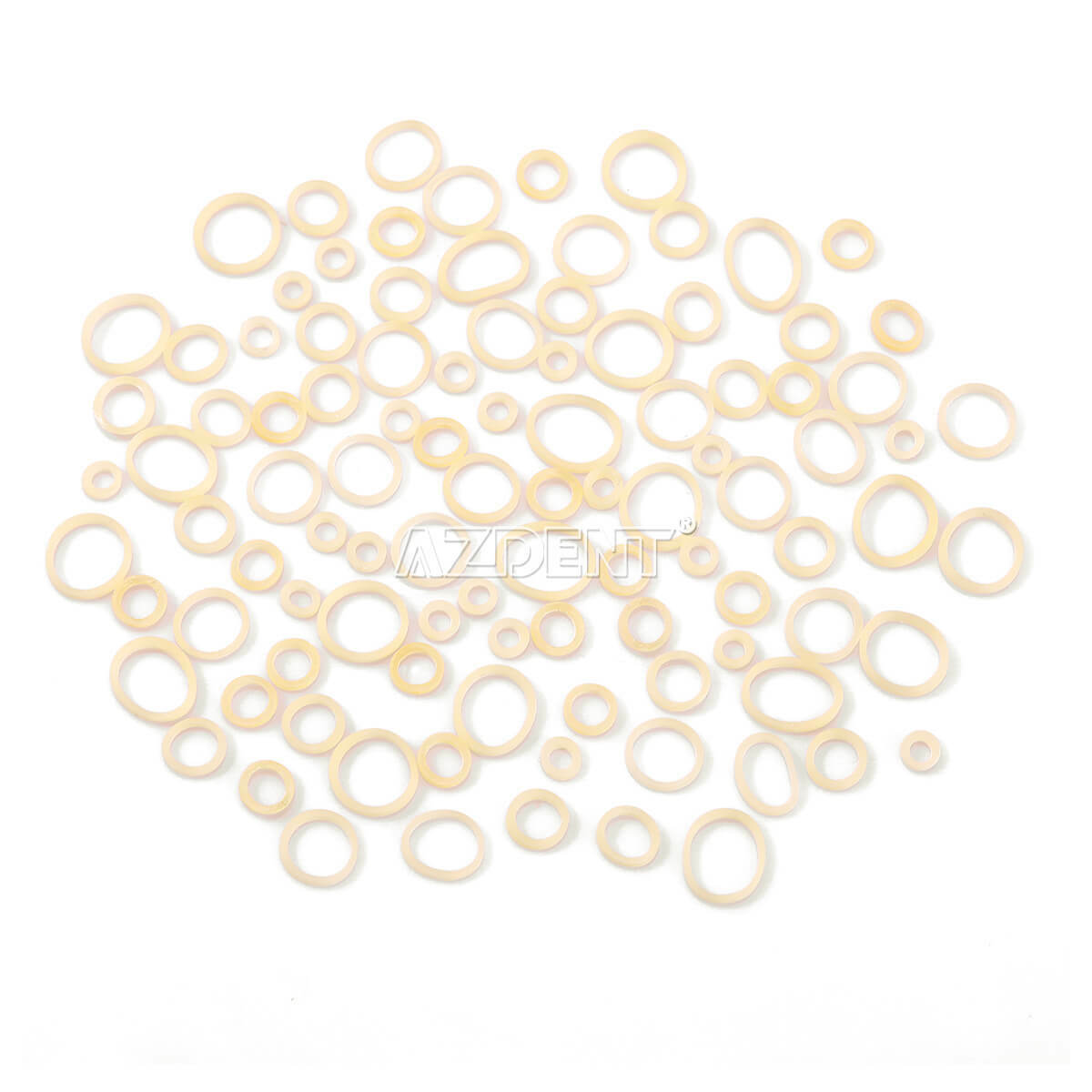 Dental Orthodontic Zoo Pack Elastics Latex Rubber Bands For Bracket 5000pcs/box