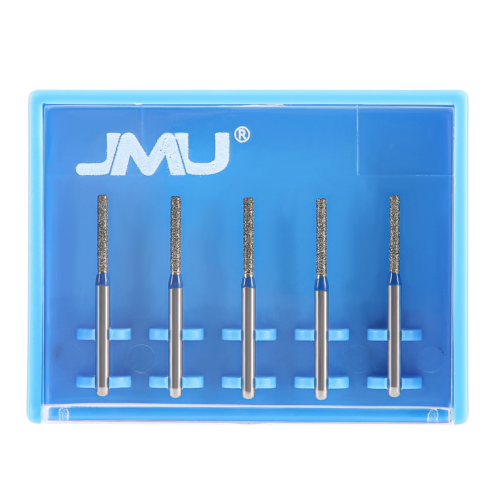 JMU Dental Diamond Burs Flat End Cylinder FG (837-012M/016SC/M) Medium/Coarse