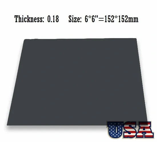 Dental Endodontic Rubber Dam Sheet Natural Latex Barrier Medium Adult Gauge 6×6″