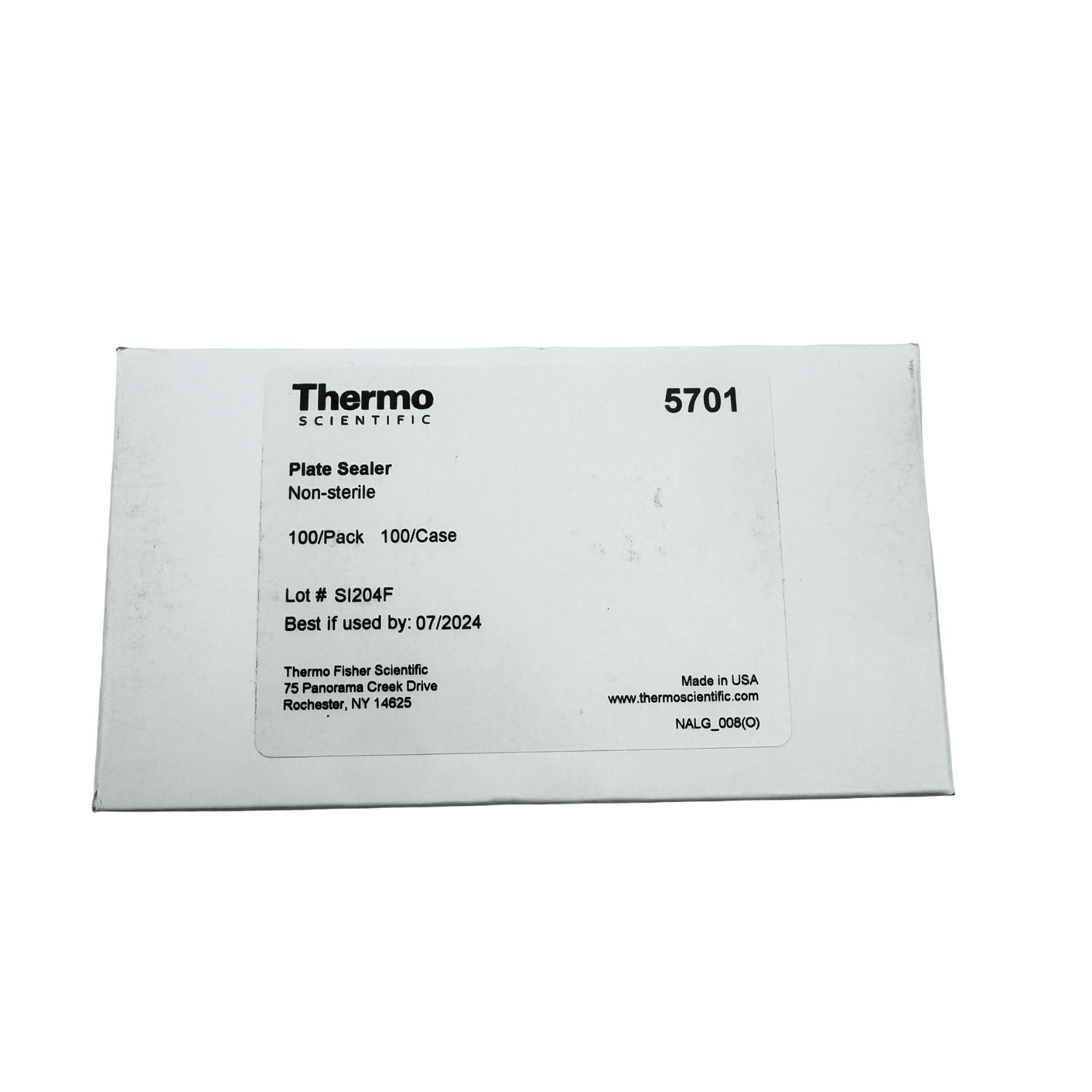Thermo Scientific 5701 Plate Sealer – Non-Sterile (100 Pack) EXPIRED