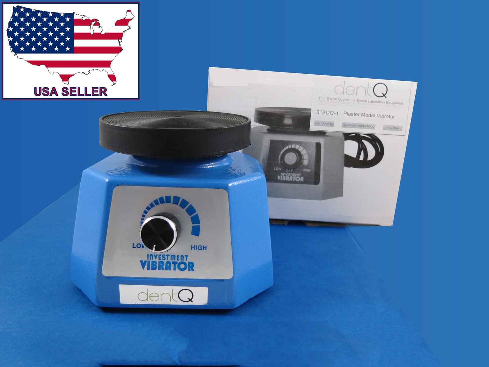 Dental Lab Investment Vibrator Round 110V DentQ