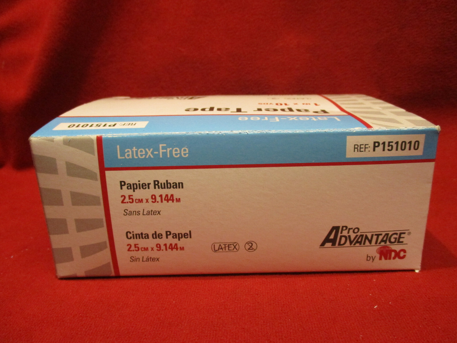 Pro Advantage P151010 Paper Surgical Tape 1″ x 10 Yards Box of 12
