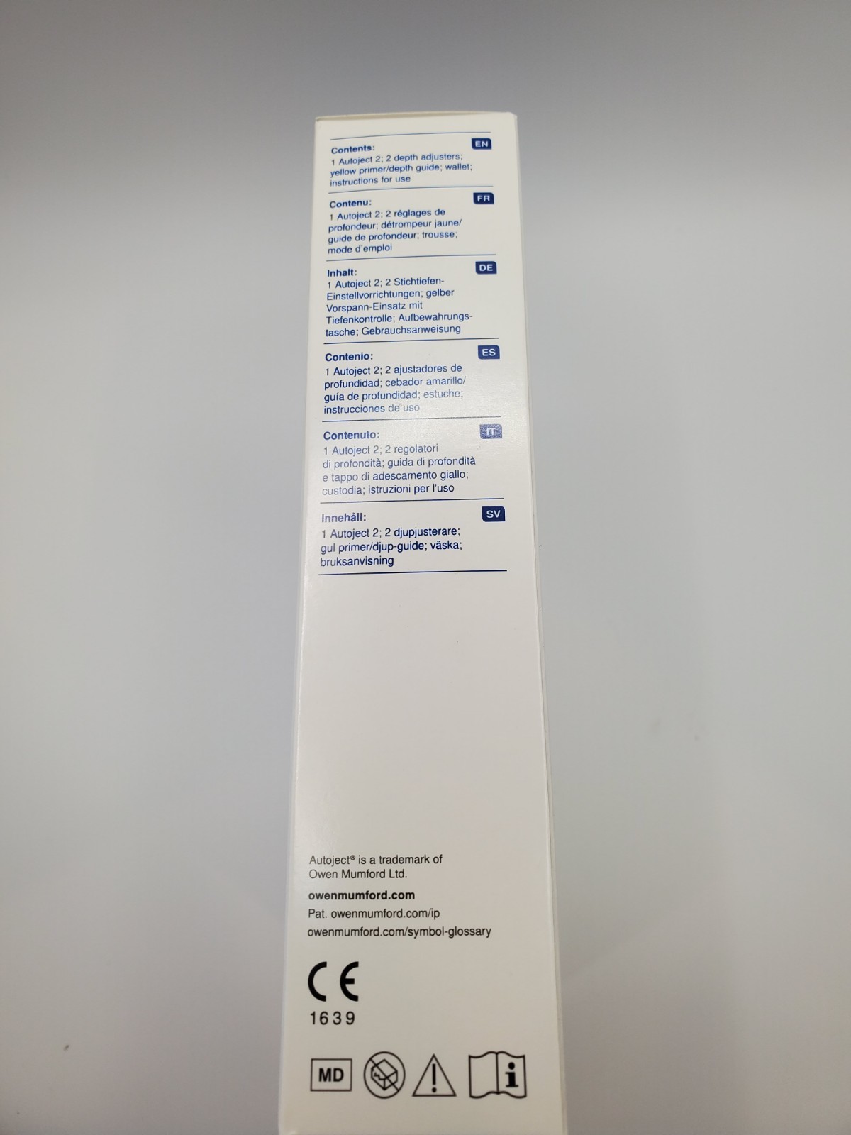 Autoject 2 Fixed Needle Device 1 Each (Pack of 1)
