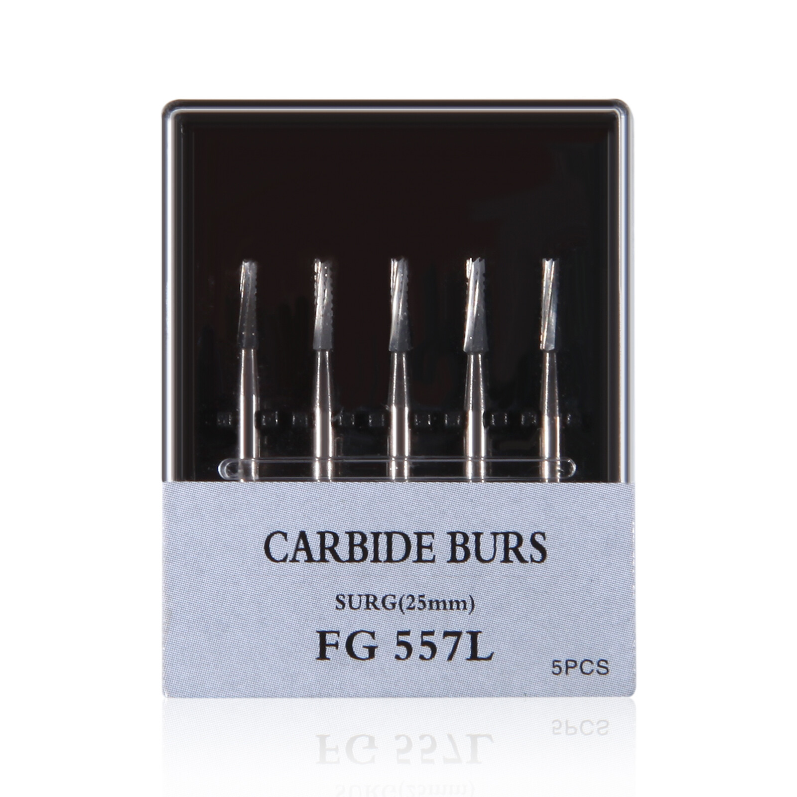 1-10 packs Dental Surgical Bur 25mm Tungsten Carbide Midwest 557L FG SURG Bur po