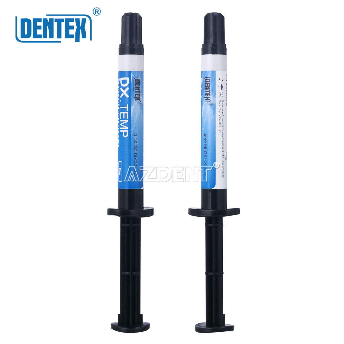 Dentex Dental Temp Flow Light Curing Temporary Filling Composite Material
