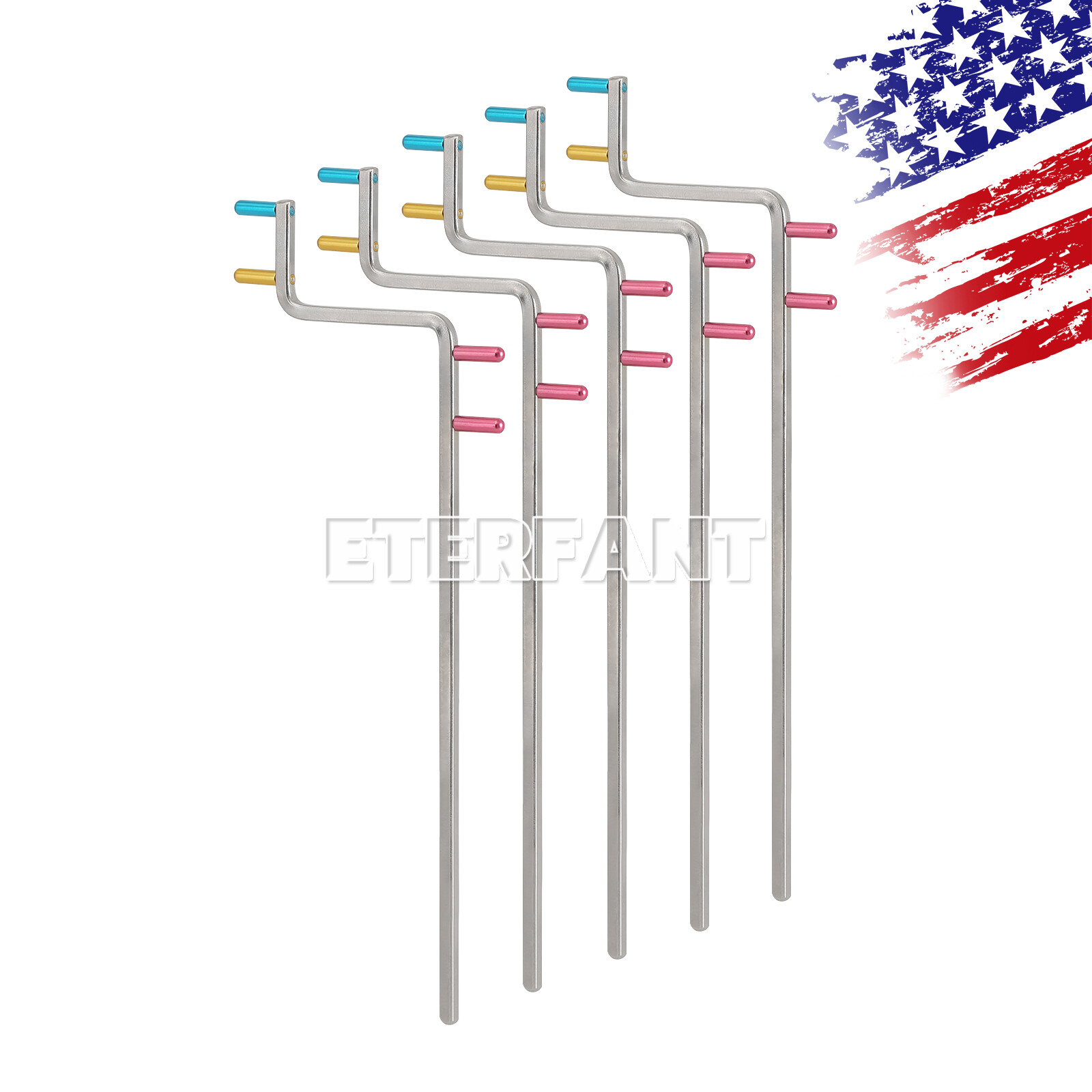 10xUniversal Aiming Arm Color Coded Rinn XCP-ORA Style X-Ray Positioning System